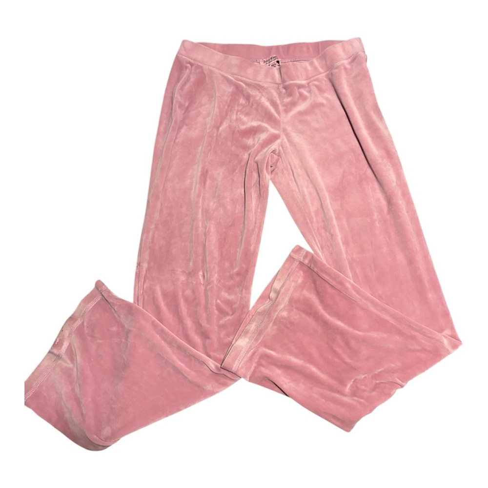 Juicy Couture Blush Velvet Trousers